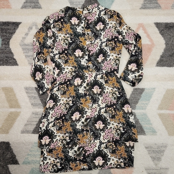 A.L.C. Tordi Floral Silk Mini Dress Size 2 - Picture 5 of 11